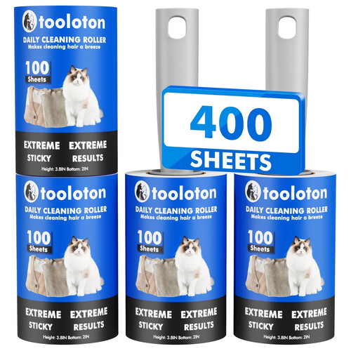 Lint rollers 400 sheets pack - lint,