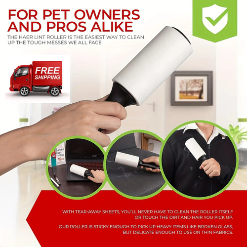 Extra sticky lint roller pet - roller,