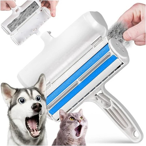 Pet hair remover - and, reusable