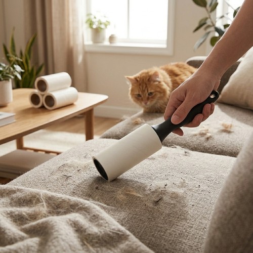 Clothes lint roller kit - roller, 1