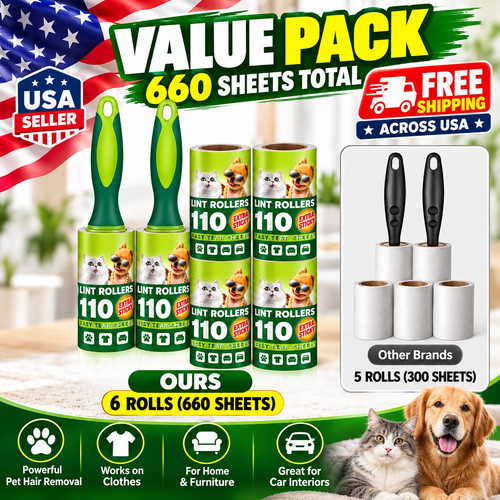 Lint roller pet hair - 🔥,