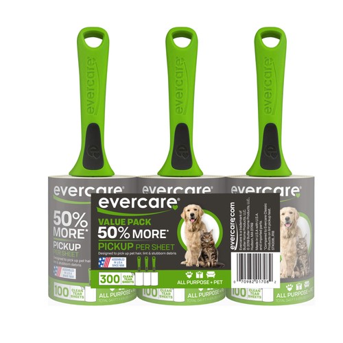 Evercare pet hair lint - hair,