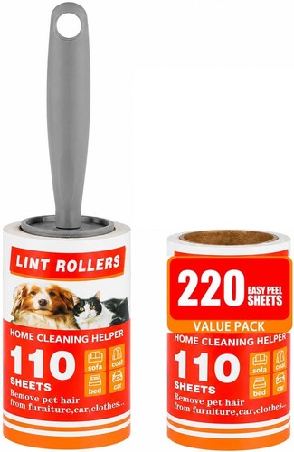 Lint roller - lint, for